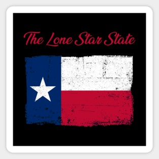 Texas Flag The Lone Star State Sticker